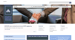 Desktop Screenshot of gerechtsdeurwaarders.be